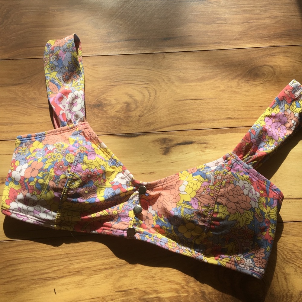 Floral Swim Top